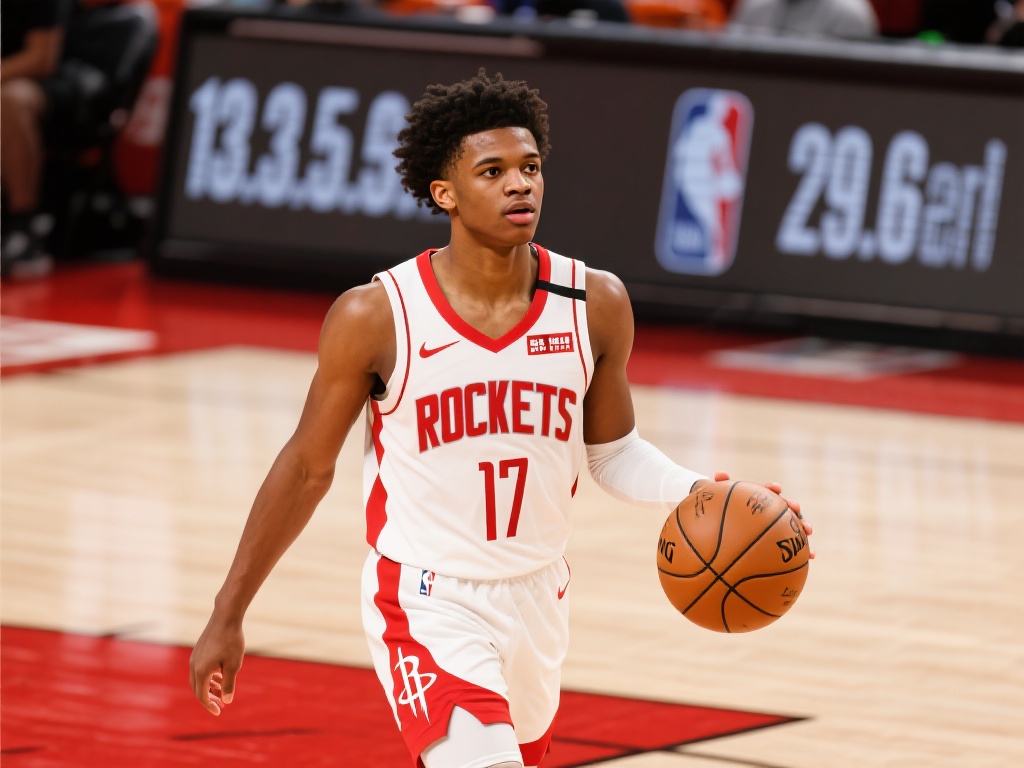 杰伦-格林首轮数据解析:低效表现待突破 作为休斯顿火箭队的一颗潜力新星,杰伦格林