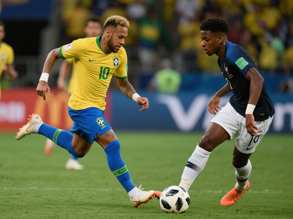 内马尔与维尼修斯的携手：巴西队的新希望