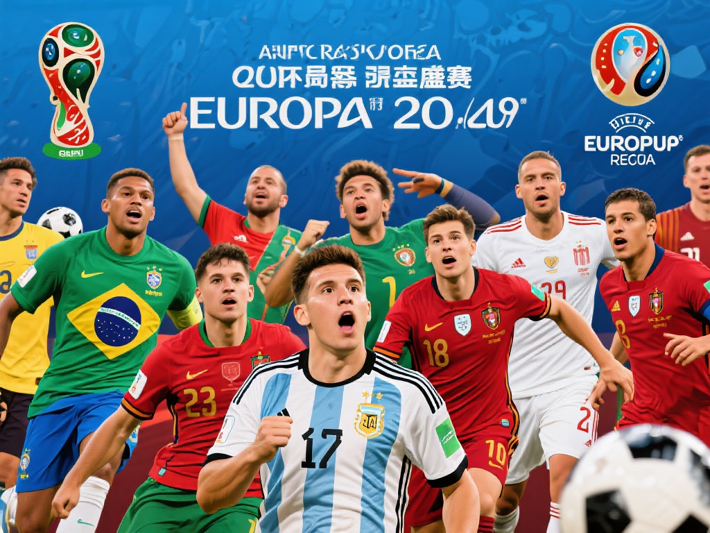 2024年体育盛事:世界杯与欧洲杯赛程及赛事亮点揭秘 足球强队云集的盛宴:世界杯涵盖了顶级球队