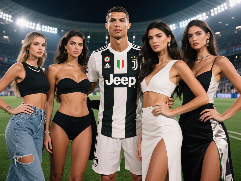 意大利太太团亮相!太阳报揭秘模特网红成主角 这些模特和网红的存在并不仅仅是足球球星的